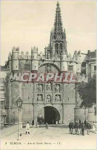 Cartes postales BURGOS-Arre de sane Mari