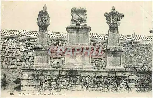 Ansichtskarte AK BURGOS-Solar del Cid