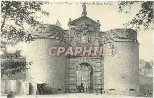 Cartes postales Puerta ecterior de l'Isaggra con las Armas de Carlos-Quinto Toledo