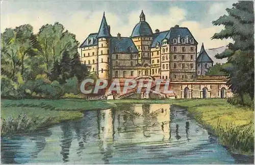 Cartes postales les belles alpes francaises-Environs de Grenoble.Le Chateau de  Vizilly