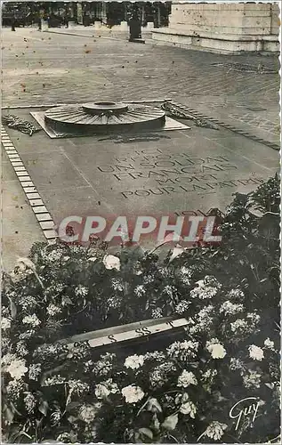 Cartes postales PARIS ET SES MERVEILLES-Tombe du Soldat Inconnu sous l'rc de triomphe de l'Etoile