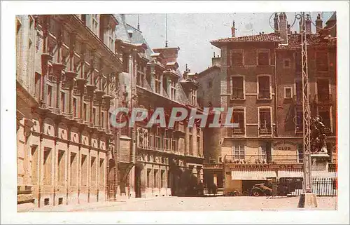 Cartes postales GRENOBLE-Place St-Andre et Palais de Justice