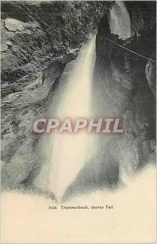 Ansichtskarte AK TRUMMELBACH  oberer Fall