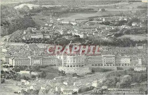 Cartes postales BERN-Bundesplst vom Gurten aus