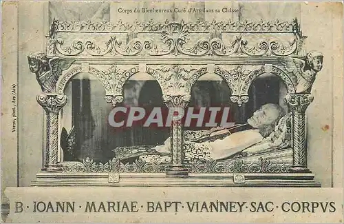 Cartes postales B IOANN.MARIAE.BAPT.VIANNEY.SAC.CORPVS