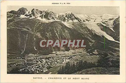 Cartes postales SAVOIE-CHAMONIX T LE MONT BLANC