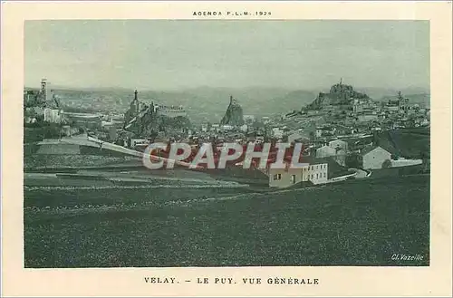 Cartes postales VELAY-LE PUY VUE GENERALE