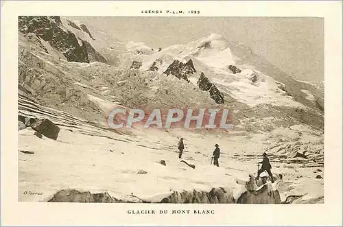 Cartes postales GLACIER DU MONT BLANC