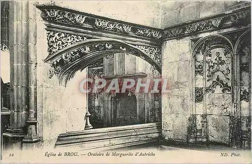 Cartes postales Eglise de BROU-Oratoire de Marguerite d'Autriche