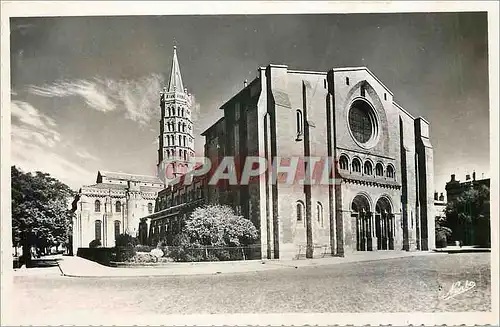 Moderne Karte TOULOUSE-Eglise St Sermin