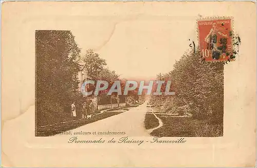 Cartes postales Promenade du Raincy-Franceville