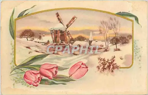 Cartes postales V�UX Moulin a vent