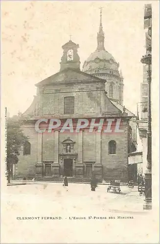 Cartes postales CLERMONT FERRAND-L'EGLISE ST PIERE DES MININES