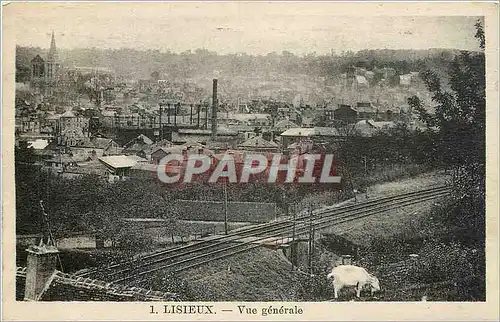Cartes postales LISIEUX-vue generale Chevre