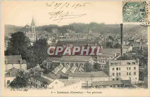 Cartes postales LISIEUX-v(calvados)-vue generale