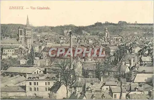 Cartes postales LISIEUX-v(-vue generale