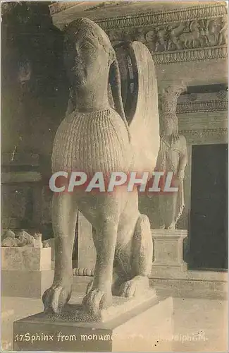 Cartes postales SPHINX FROM MONUMENT