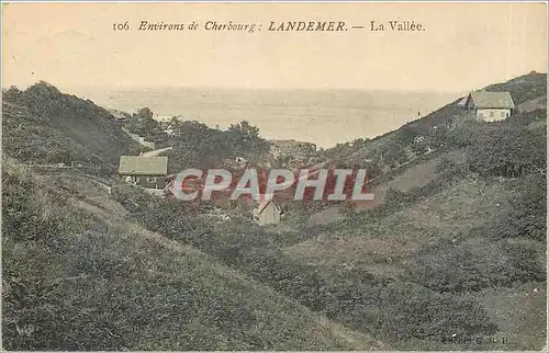 Ansichtskarte AK ENVIRONS DE CHERBOURG-Landemer-La vallee