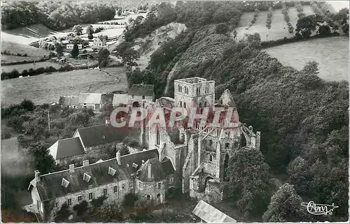 Cartes postales moderne HAMBYE(Manche)-Vue Aerienne29974 - de l'Abbaye et vue sur la vallee de la Sienne