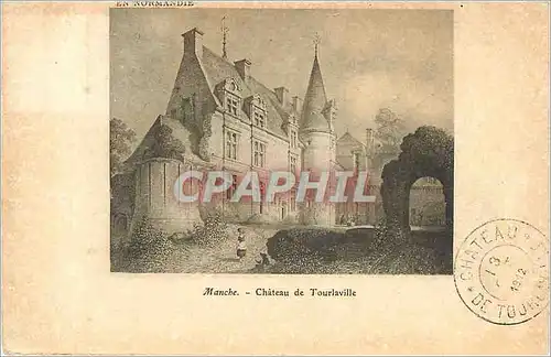 Cartes postales MACHE-Chateau de Tourlaville
