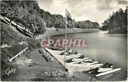 Cartes postales moderne TORIGNI-SUR-VIRE (Manche)-Le Grand Etang et le Quai des Pedalos