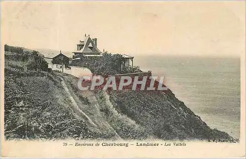 Ansichtskarte AK ENVIRONS DE CHERBOURG-LANDMES-LES VALTELS