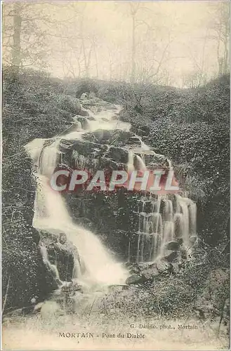 Cartes postales MORTAN-PONT DU Diable