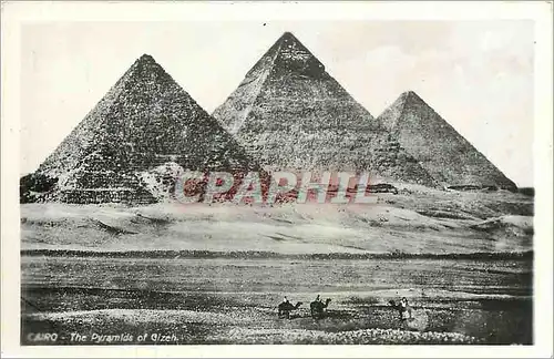 Cartes postales CAIRO-The pyramide of Gizeh