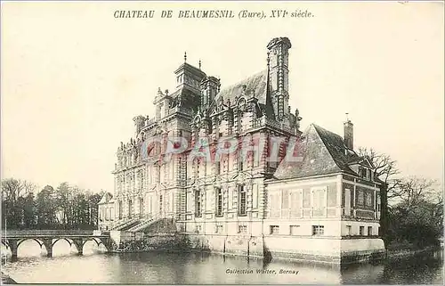 Ansichtskarte AK CHATEAU DE BEAUMESNIL(eure) XVI e s