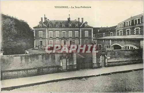 Cartes postales TONNERRE-Le sous Prefecture