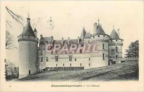 Cartes postales CHAUMONT-SUR-LOIRE-Le Chateau