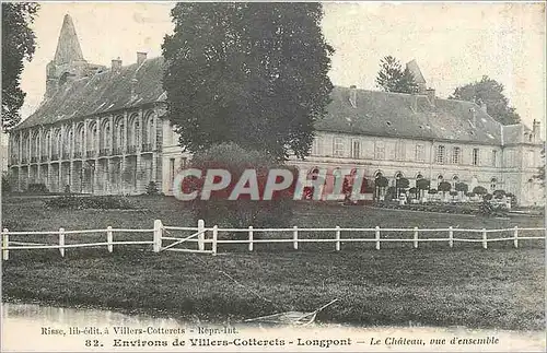 Cartes postales ENVIRONS DE VILLERS-COTTERETS-LOGPONT-Le Chateau   vue d'ensemble