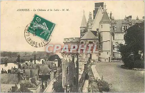 Cartes postales AMBOISE-Le Chateau la Loire