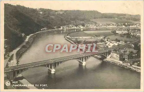 Cartes postales moderne Huy Panorama pris du fort