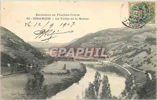 Ansichtskarte AK BENSANCON-La Vallee de la Malate
