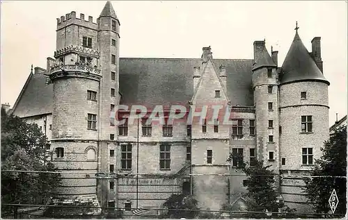 Cartes postales moderne BOURGES (Cher)-LE Palais Jacques-Coeur (Xve s)-La fa�ade Occidentale et la Tour du Tresor