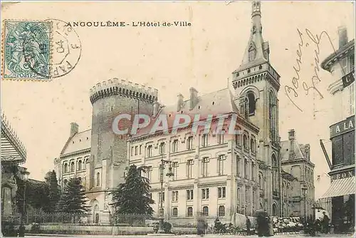 Cartes postales ANGOULEME-L'Hotel de ville