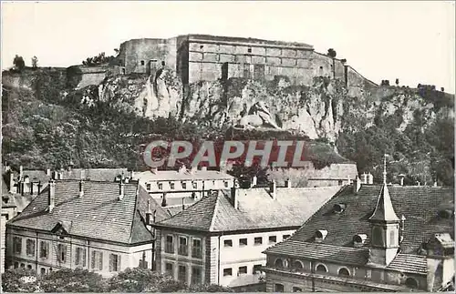 Cartes postales belfort-Le Chateau et le Lion