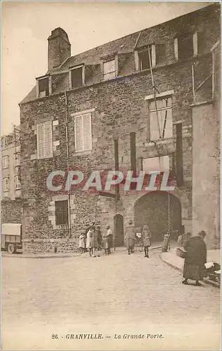 Cartes postales GRANVILLE-La Grande Porte
