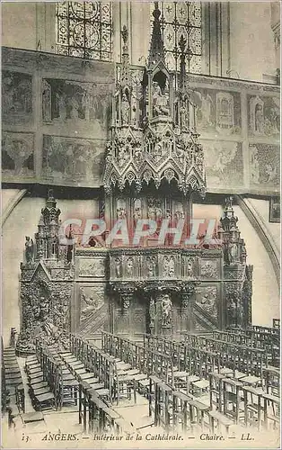 Cartes postales ANGERS-Interieur de la Cathedrale
