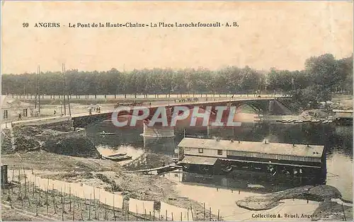 Cartes postales-ANGERS La Haute chaine -l Place larochefoucault