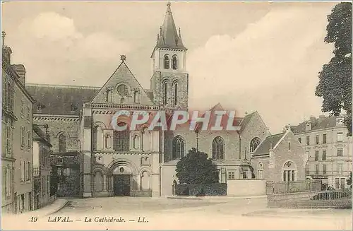 Cartes postales LAVAL-La cathedrale