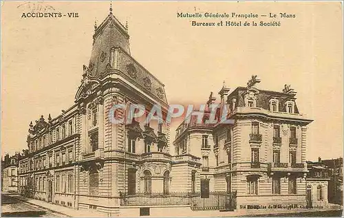 Cartes postales LE MANS-Bureaux et Hote de la Societe