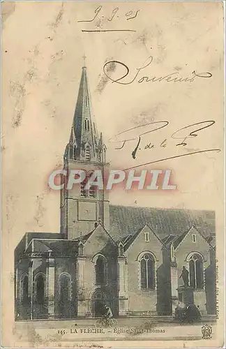 Cartes postales LA FLECHE-Eglise Saint Thomas