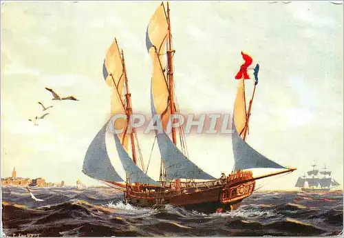 Cartes postales bateau