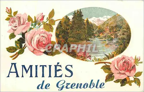 Cartes postales Amities de Grenoble