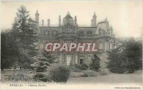 Cartes postales Epernay Chateau Perrier