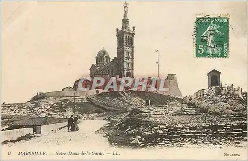 Cartes postales Marseille Notre Dame de la Garde