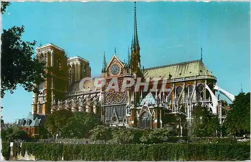 Cartes postales moderne Paris Notre Dame Ensemble