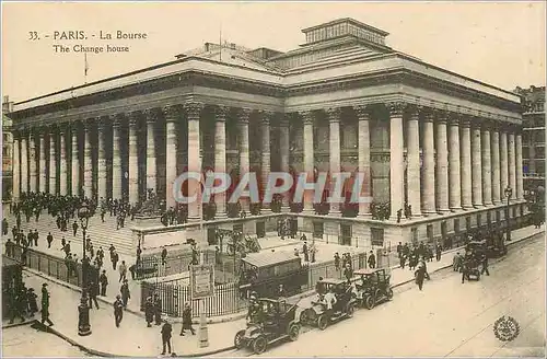 Cartes postales Paris La Bourse